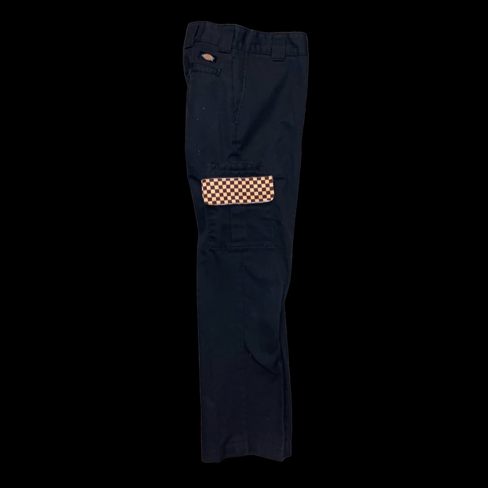 🟠Custom Dickies pant with LV print on side pockets⚫️